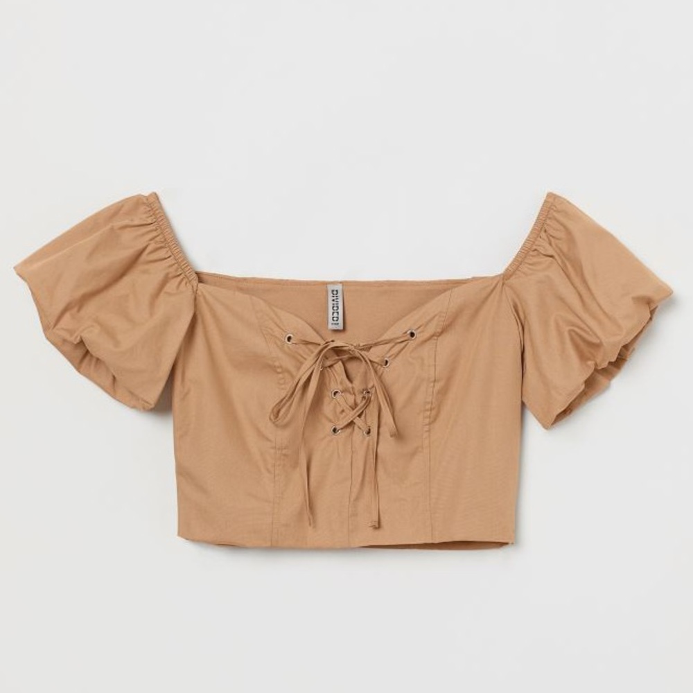 H&M off the shoulder top